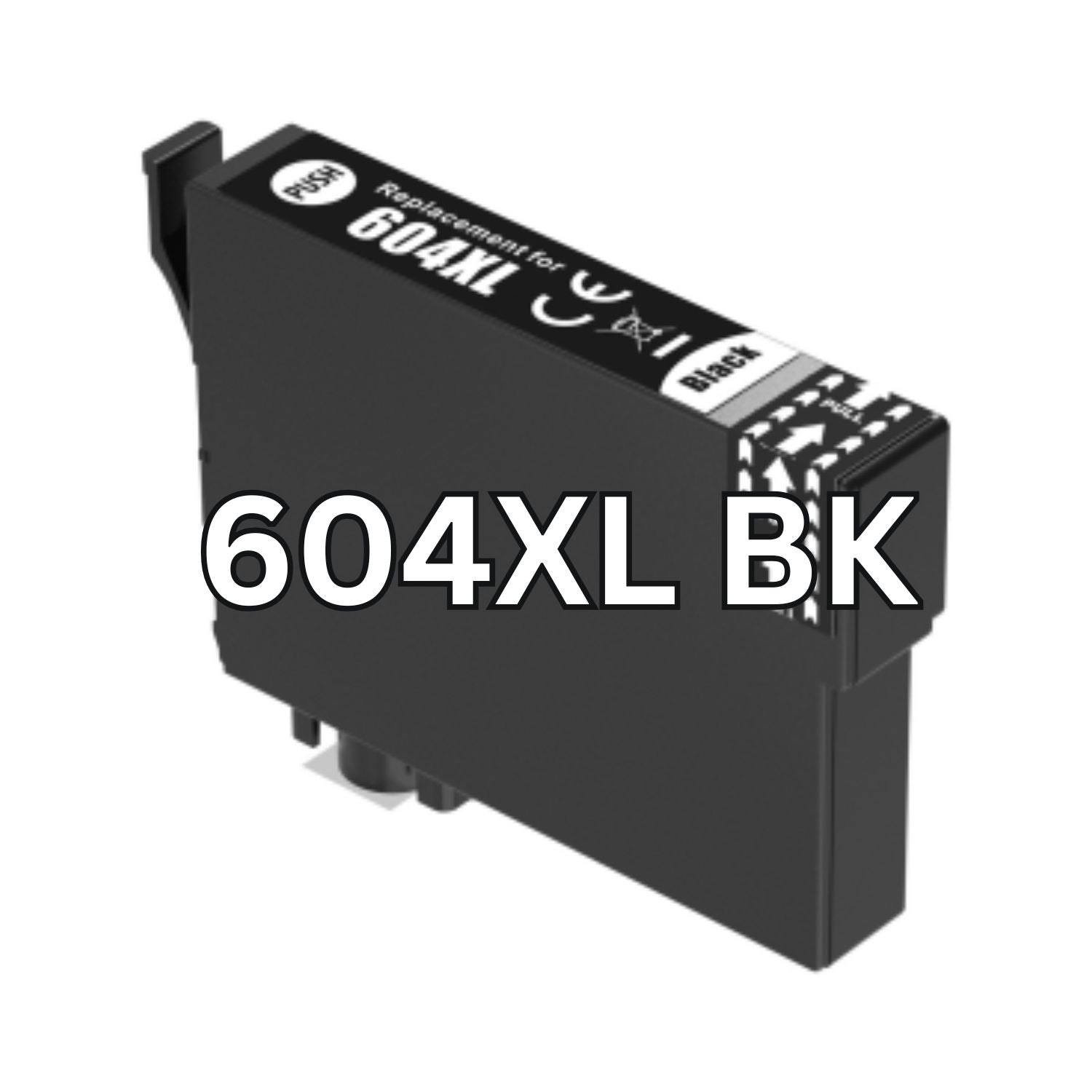Epson 604XLBK musta mustepatruuna, tarvike, T10H1 BK, 500 sivua