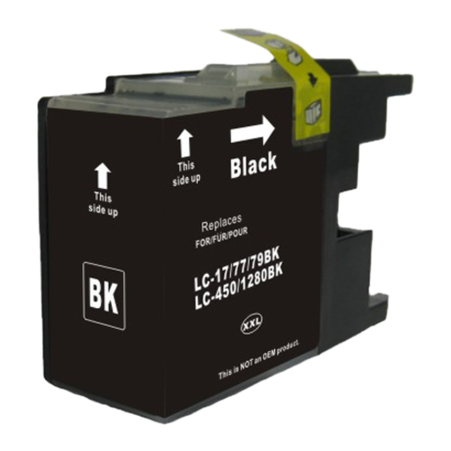 Brother LC-1280BK mustekasetti, tarvike 29.6ml Musta, Takuu 3v.