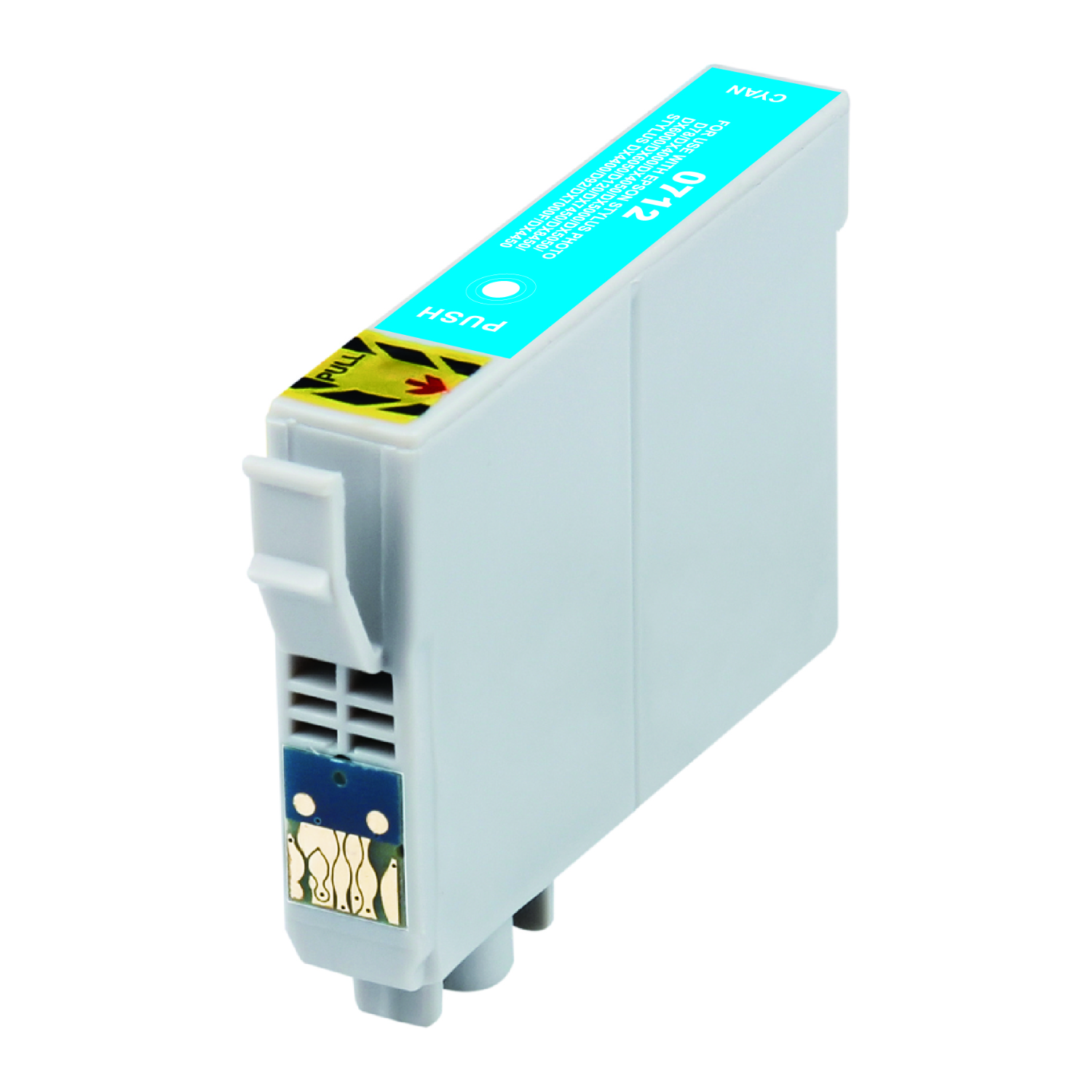 Epson T0712 bläckpatron, tillbehör 13ml Cyan, C13T07124010