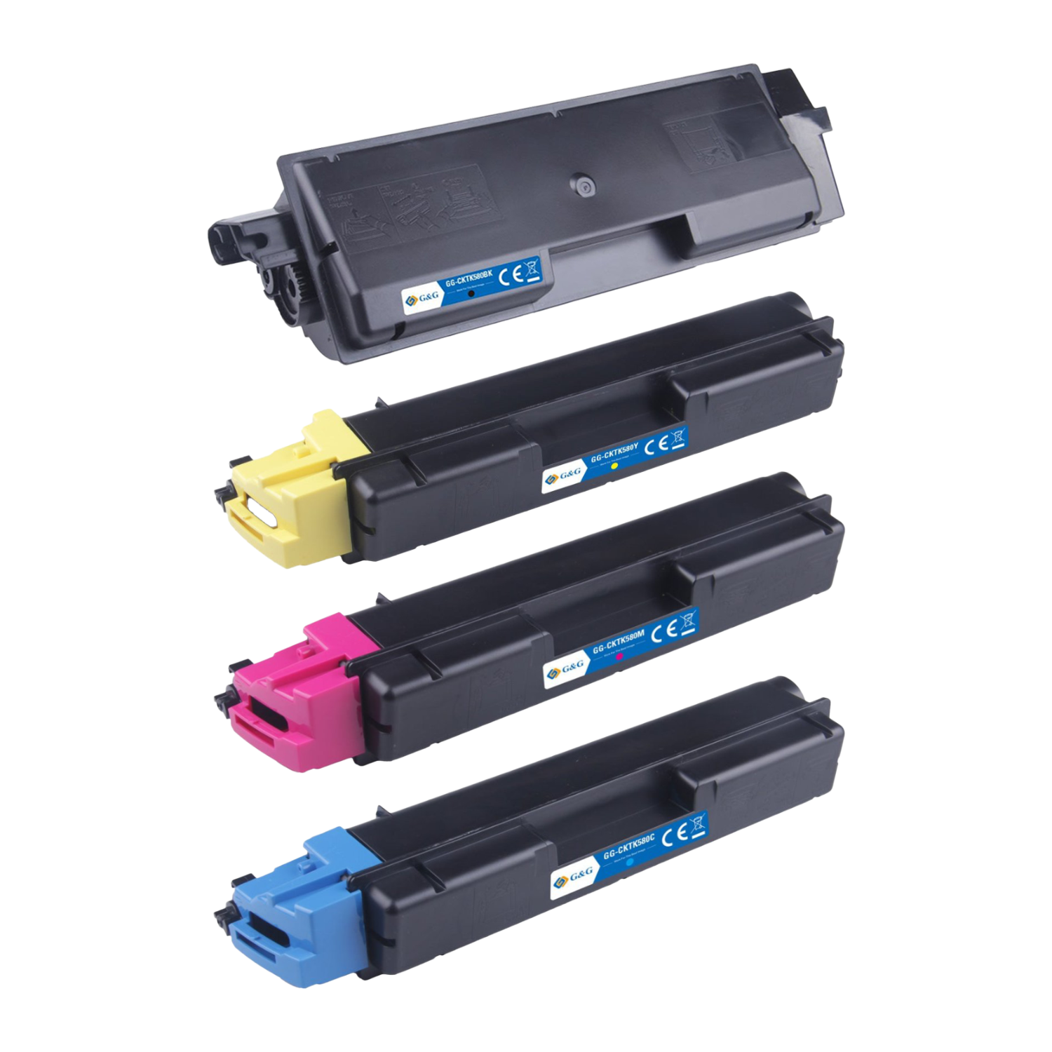 Kyocera TK-590 KCMY, 4 värin mustekasetti sarja, tarvike, takuu 3v