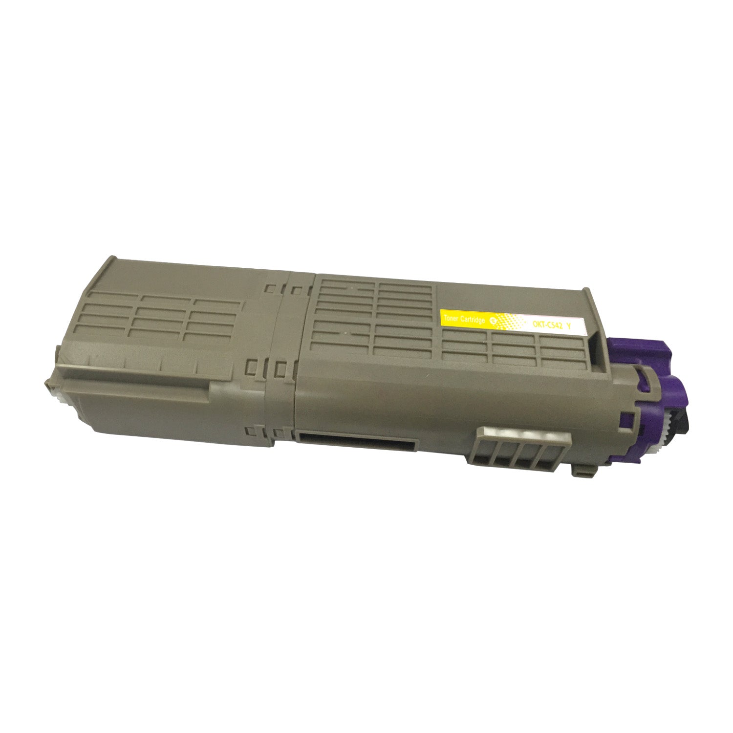 OKI 46490401 bläckpatron, leverans 6000 sidor, C532 Gul, Garanti 3 år.