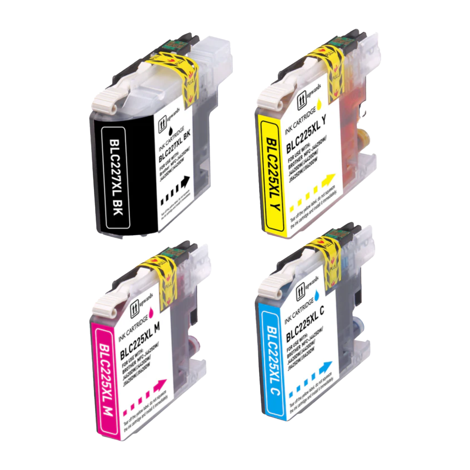 Brother LC-227XLVALBP mustekasetti, tarvike 4 värin sarja, BK/C/M/Y