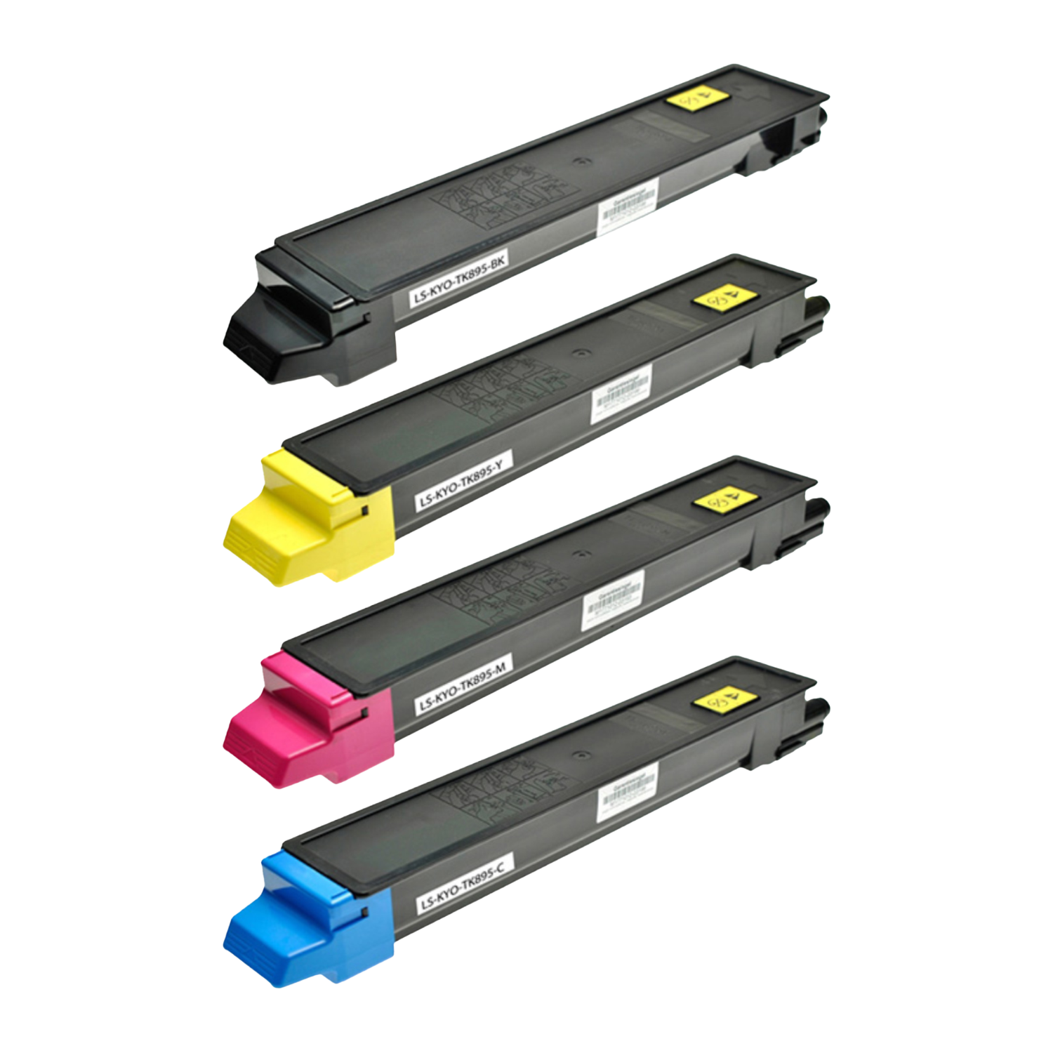 Kyocera TK-895 XL KCMY, 4-färgs bläckpatronset, tillbehör, garanti 3 år