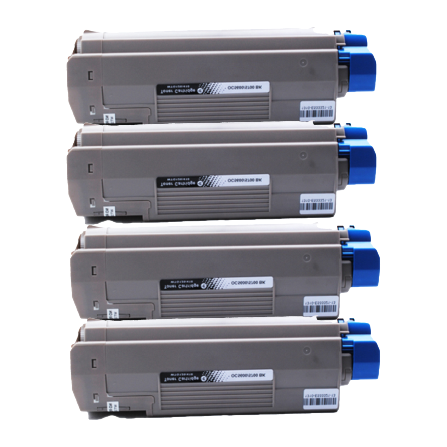 OKI C5600 KCMY, 4-color ink cartridge set, accessories, warranty 3 years