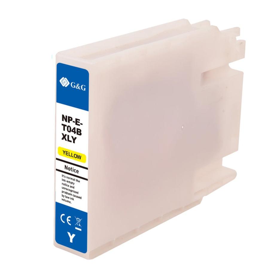 Epson T04B4, WF-C8190/C8690 mustekasetti, tarvike C13T04B440 Yellow