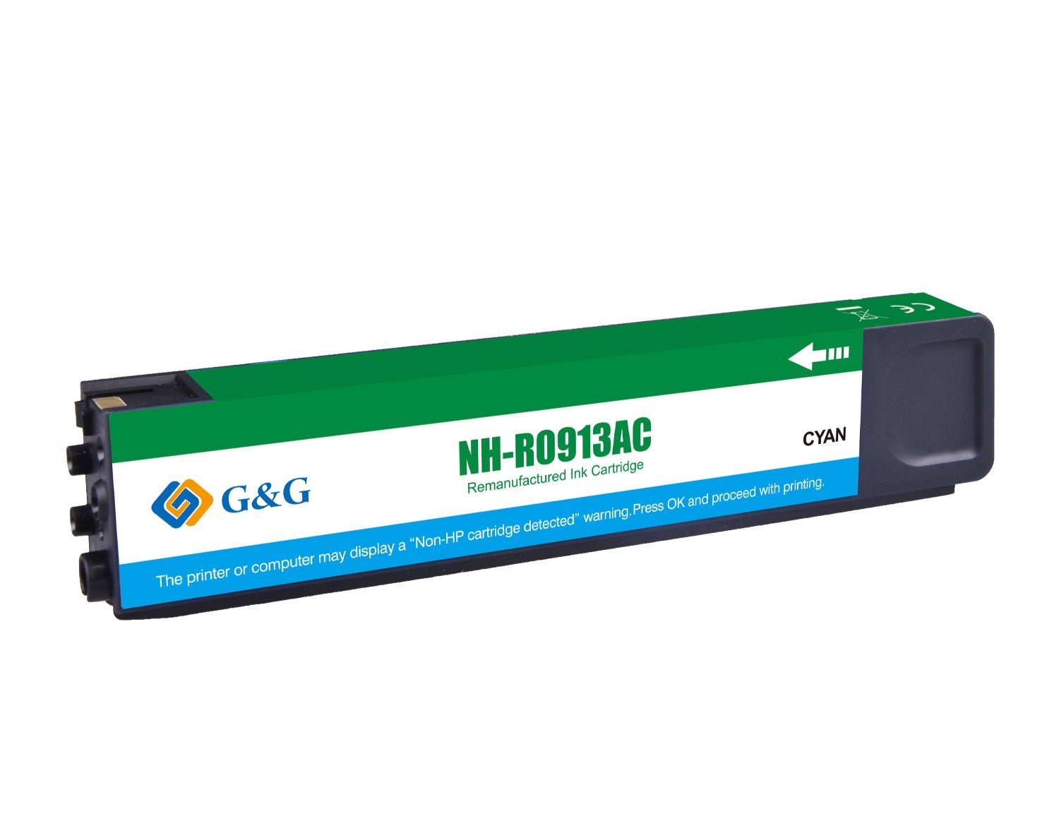 Hp 913A bläckpatron, leverans 3000 sidor, F6T77AE Cyan, Garanti 3 år.