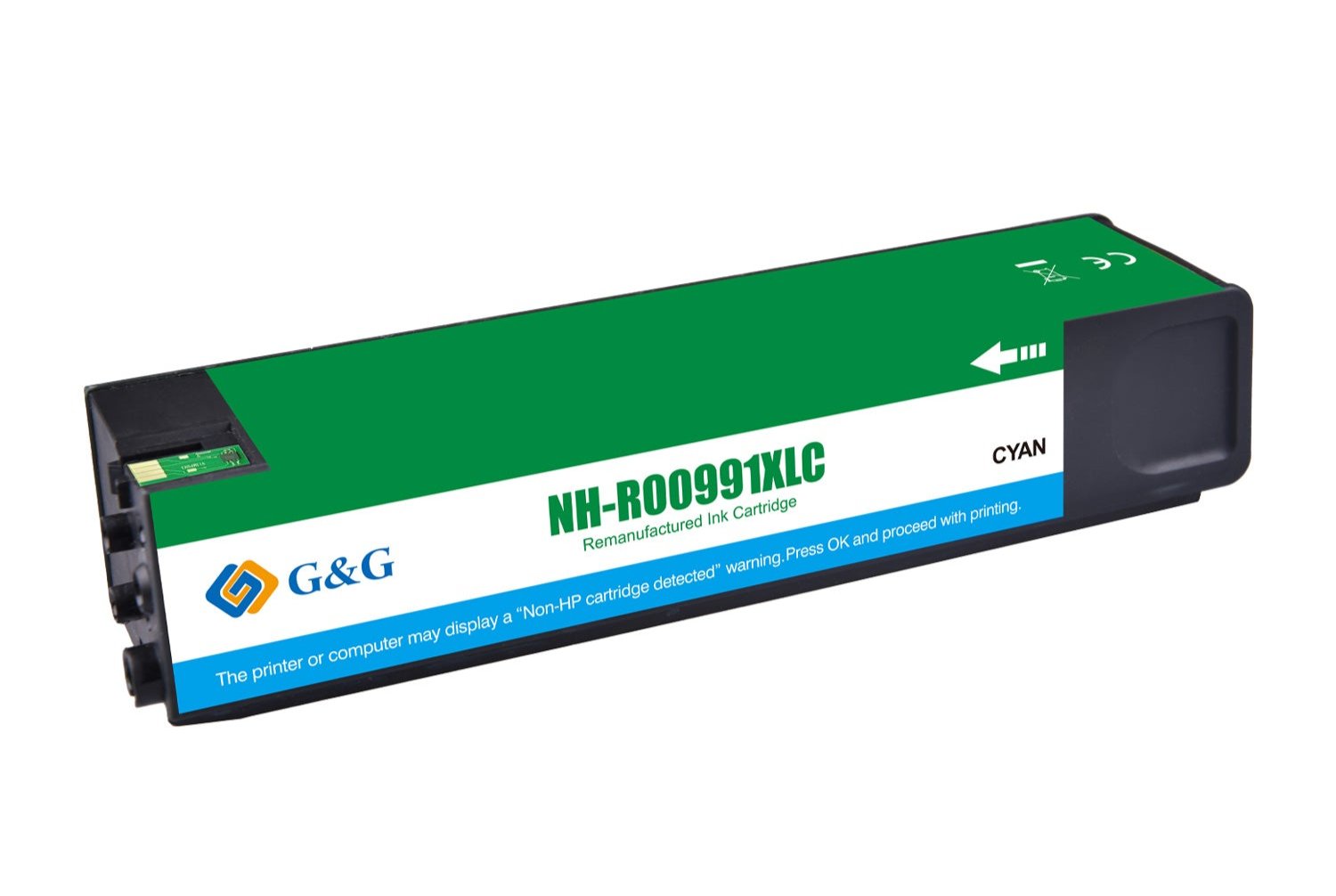 Hp 991X bläckpatron, tillbehör 16000 sidor, M0J90AE Cyan, Garanti 3 år.