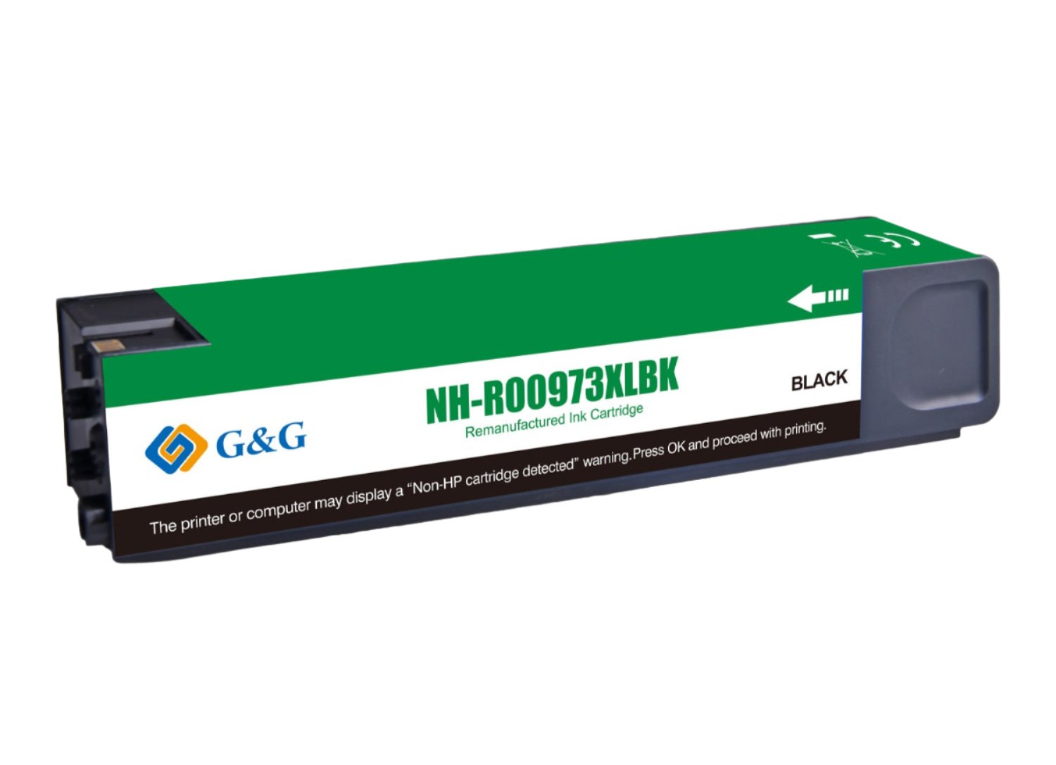 Hp 973XL bläckpatron, leverans 10000 sidor, L0S07AE Svart, Garanti 3 år.