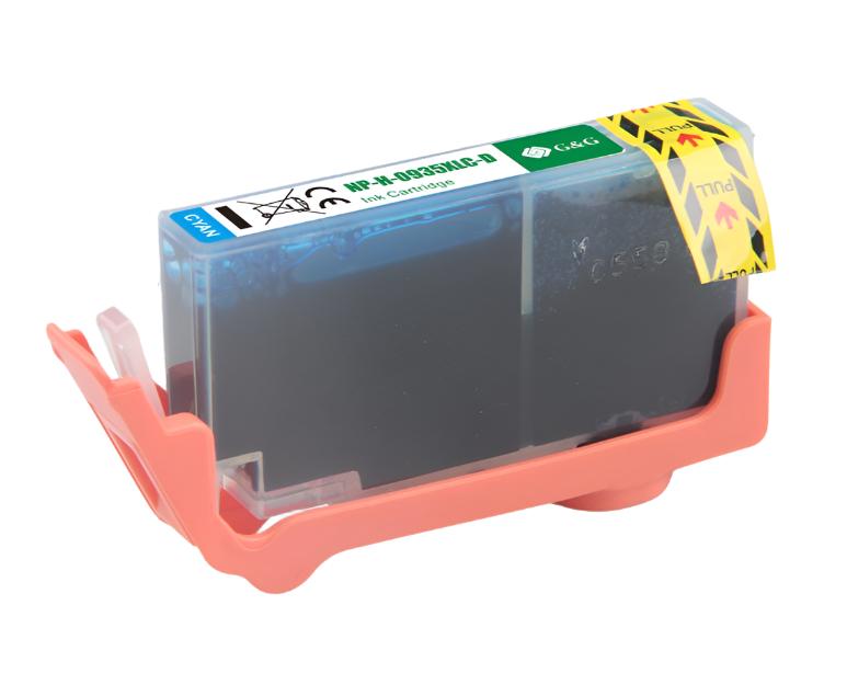 Hp 935XL C bläckpatron, tillbehör 14,6ml C2P24AE Cyan, Garanti 3 år.