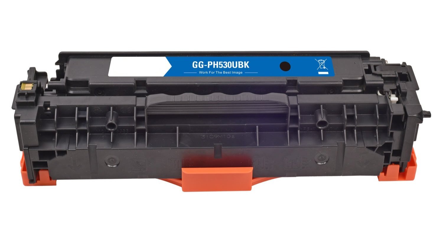 Hp CC530A bläckpatron, tillbehör 3500 sidor, 304A Svart, Garanti 3 år.