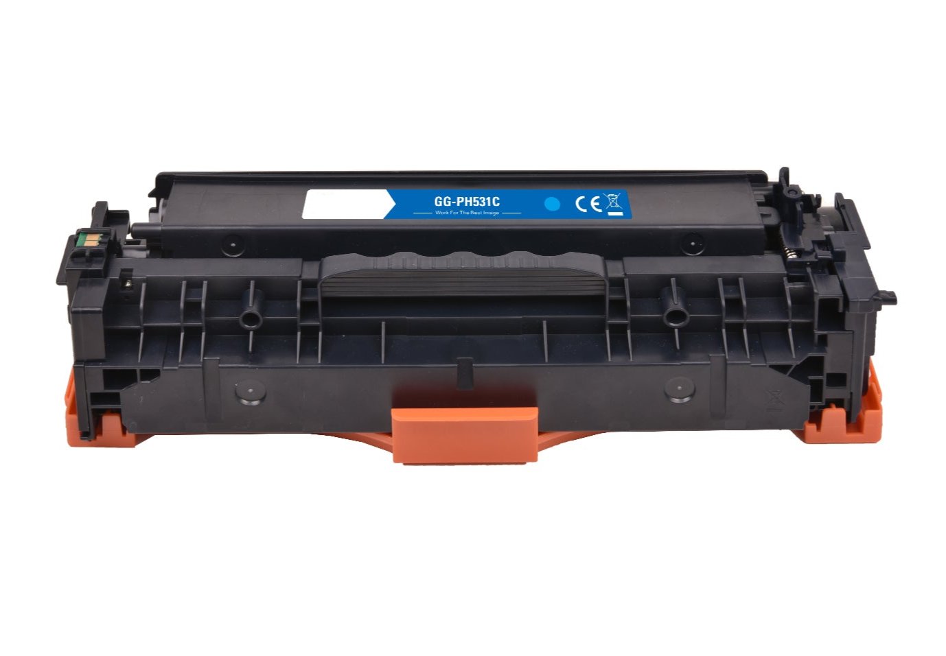 Hp CC531A bläckpatron, tillbehör 2800 sidor, 304A cyan, Garanti 3 år.