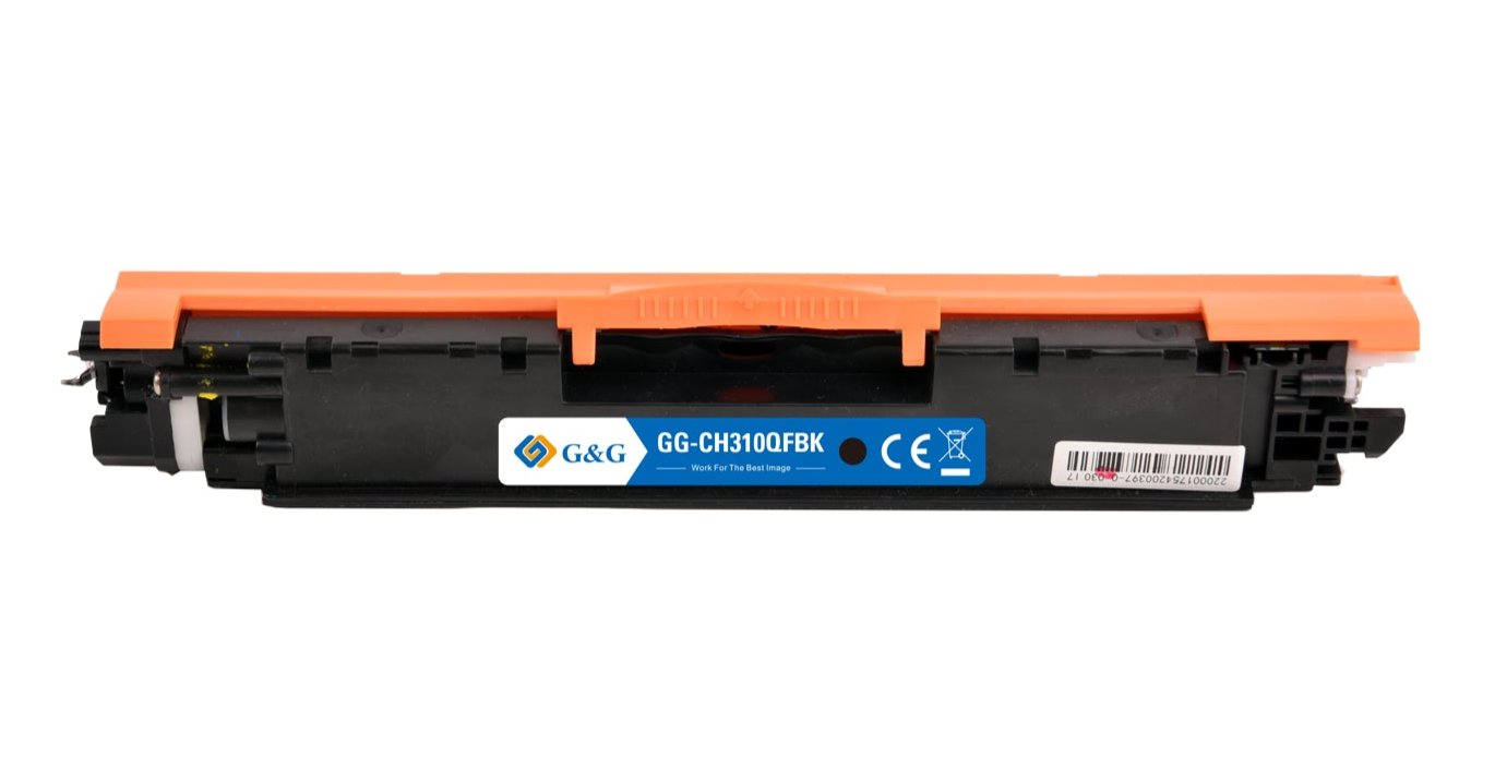 Hp CE310A bläckpatron, tillbehör 1200 sidor, 126A Svart, Garanti 3 år.