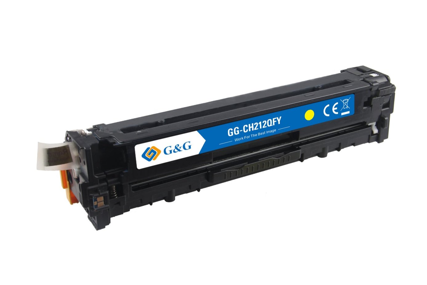 Hp CF212A bläckpatron, leverans 1800 sidor, 131A gul, Garanti 3 år.