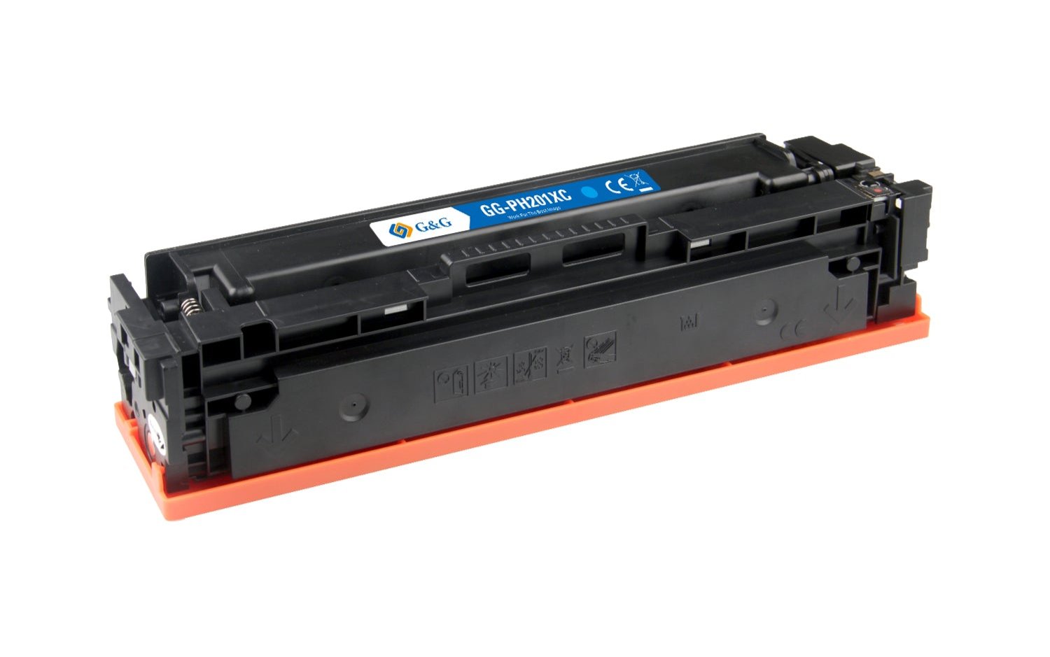 Hp CF401X mustekasetti, tarvike 2300 sivua, 201X Cyan, Takuu 3v.