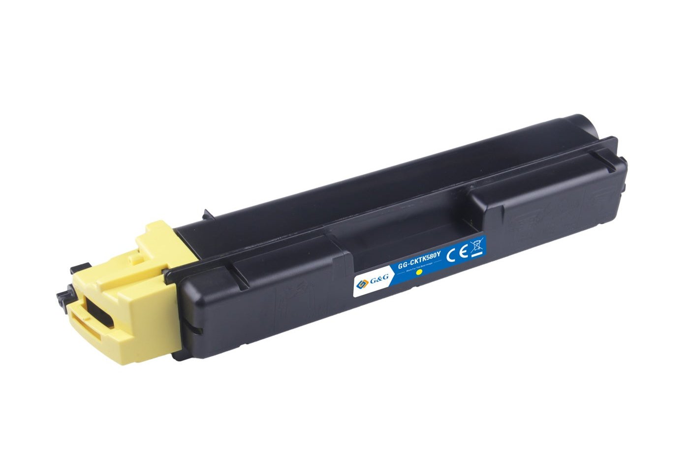 Kyocera TK-580Y bläckpatron, leverans 2800 sidor, Gul, Garanti 3 år.