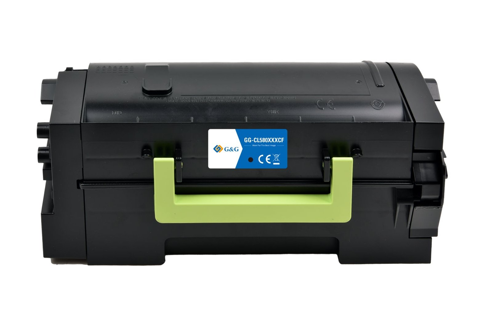 Lexmark 58D2U00 bläckpatron, tillbehör 55000 sidor, MX821 Svart, Garanti 3 år