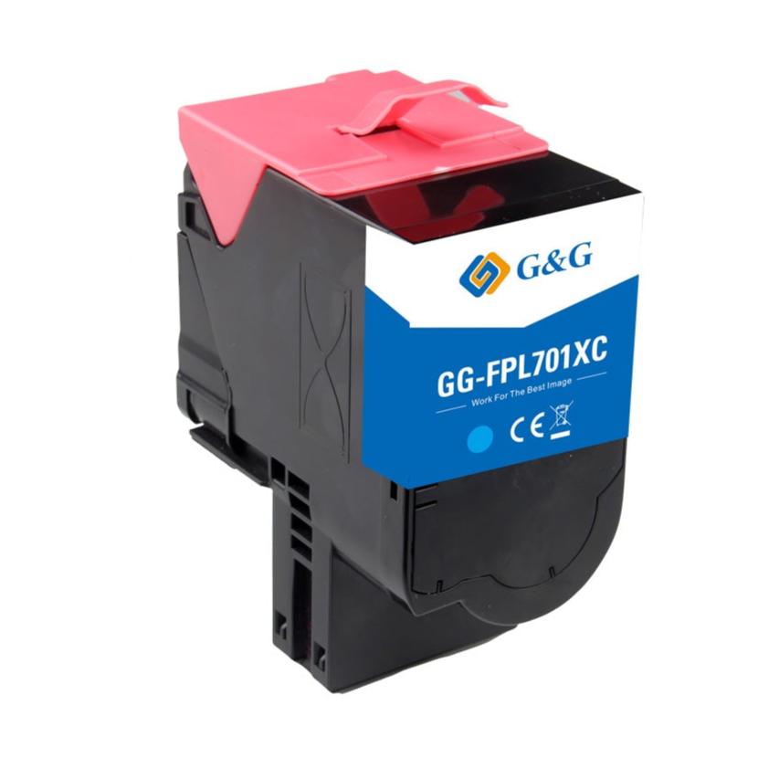 Lexmark 70C2HC0 bläckpatron, leverans 3000 sidor, CS310 / CS410 Cyan