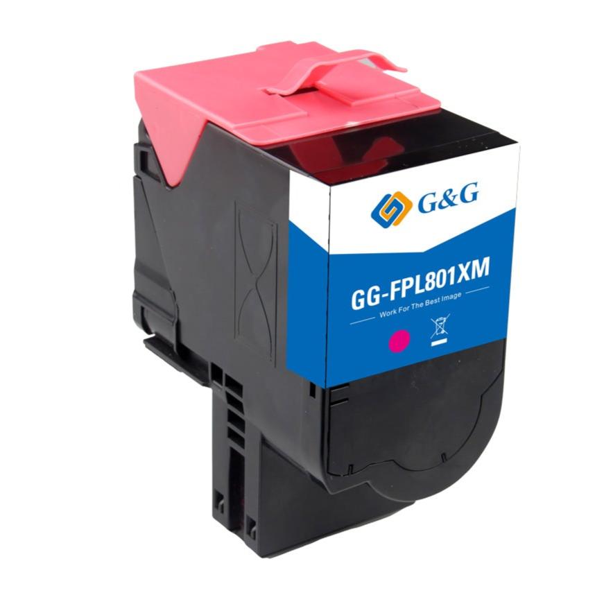 Lexmark 80C2SM0 mustekasetti, tarvike 2000 sivua, CX310 Magenta