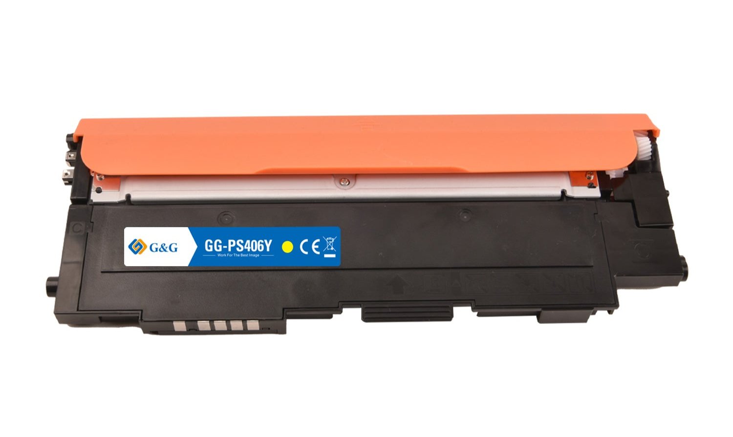 Samsung CLT-Y406S mustekasetti, tarvike 1000 sivua, Y406S Yellow