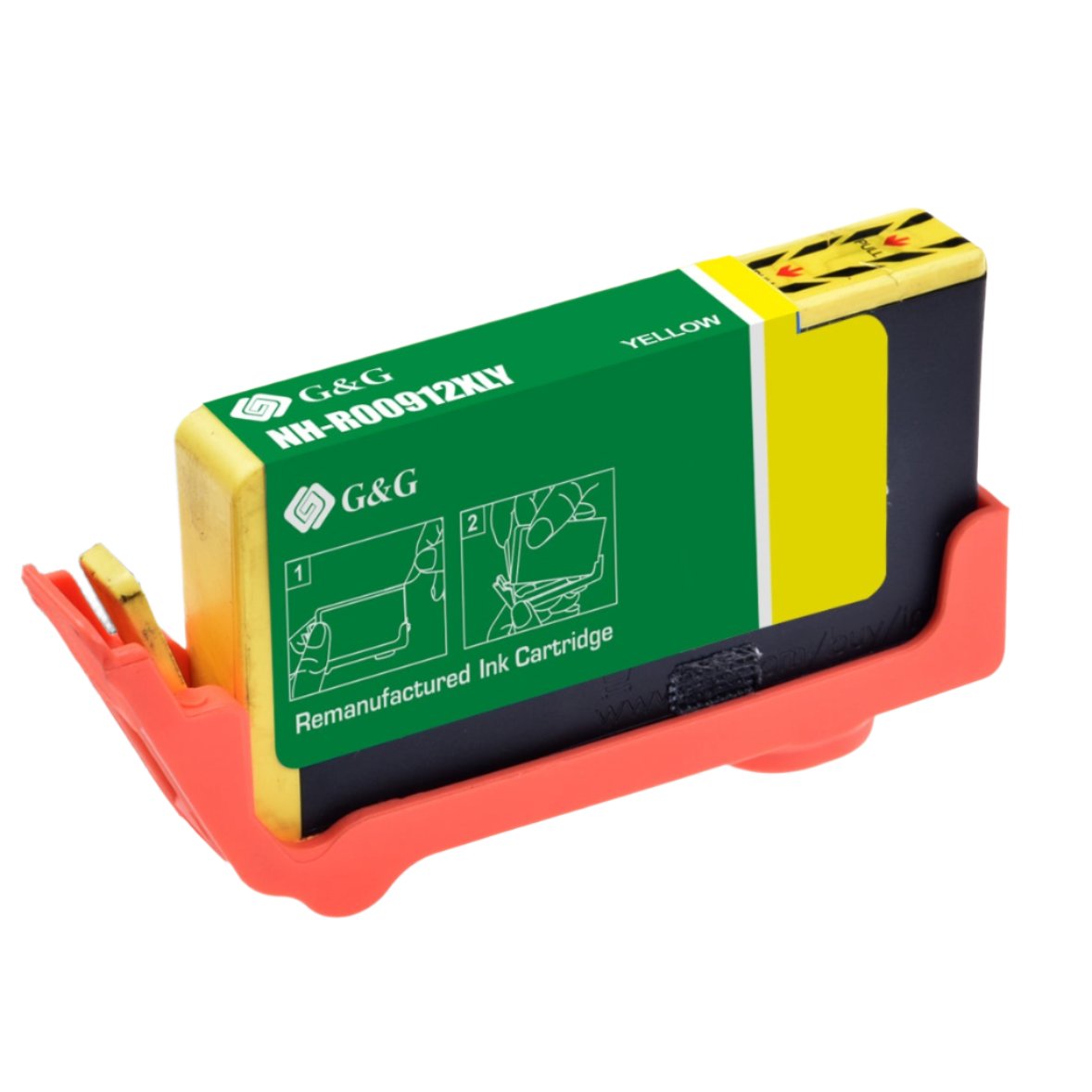 Hp 912XL mustekasetti, tarvike 10.5ml, 3YL83AE Yellow, Takuu 3v.