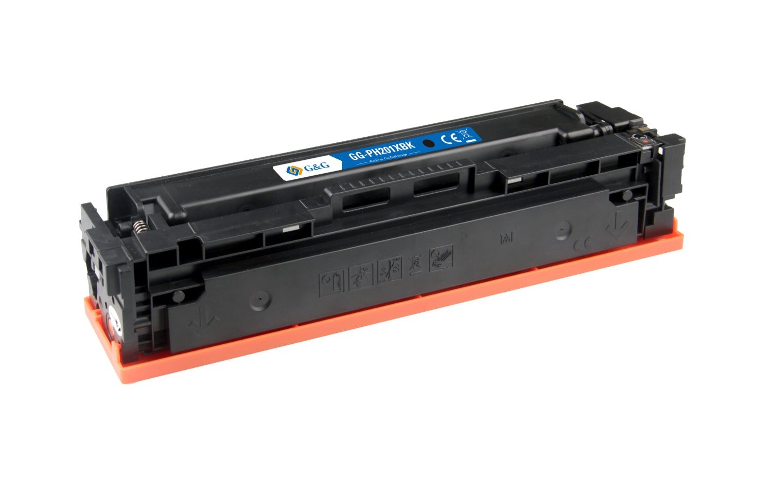 Hp CF400X mustekasetti, tarvike 2800 sivua, 201X Musta, Takuu 3v.