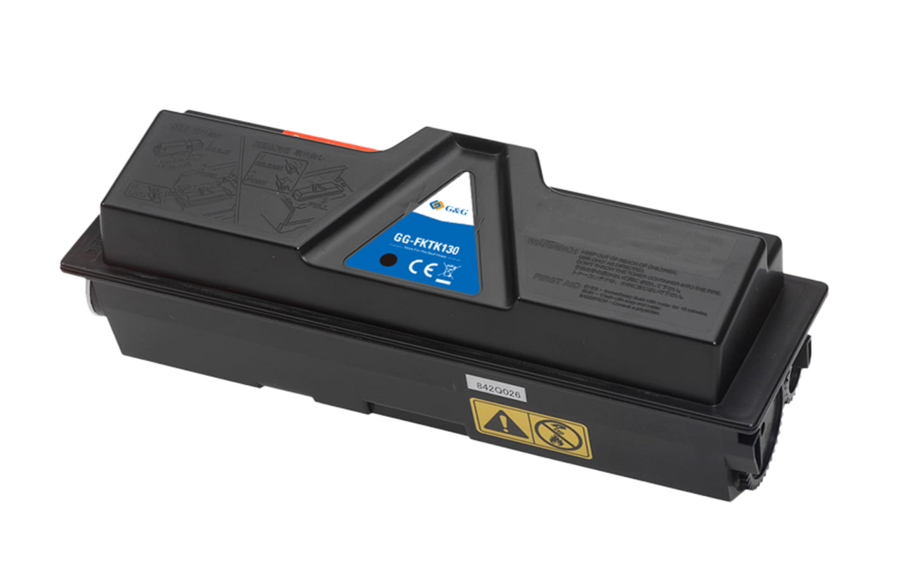 Kyocera TK-130 bläckpatron, tillbehör 7200 sidor, Svart, Garanti 3 år.