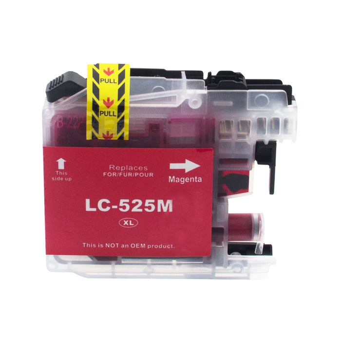 Brother LC-525XLM mustekasetti, tarvike 16.6ml Magenta, Takuu 3v.