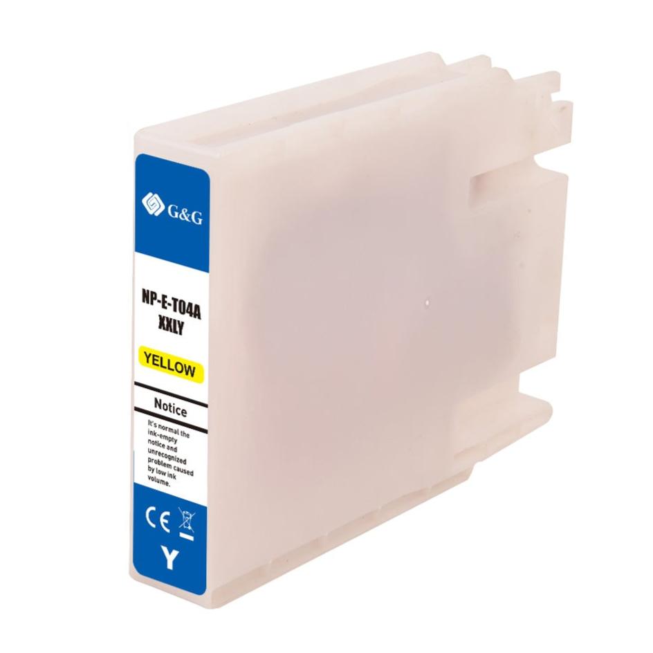 Epson T04A4, WF-C8190/C8690 mustekasetti, tarvike C13T04A440 Yellow