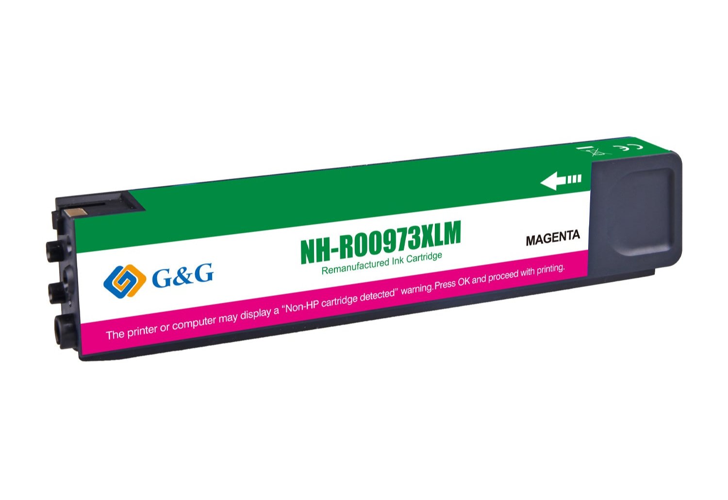 Hp 973XL ink cartridge, accessory 7000 pages, F6T82AE Magenta, Warranty 3 years.