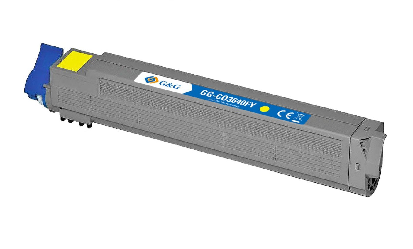 OKI 42918925 ink cartridge, supply 15000 pages, ES3640 Yellow, Warranty 3 years.