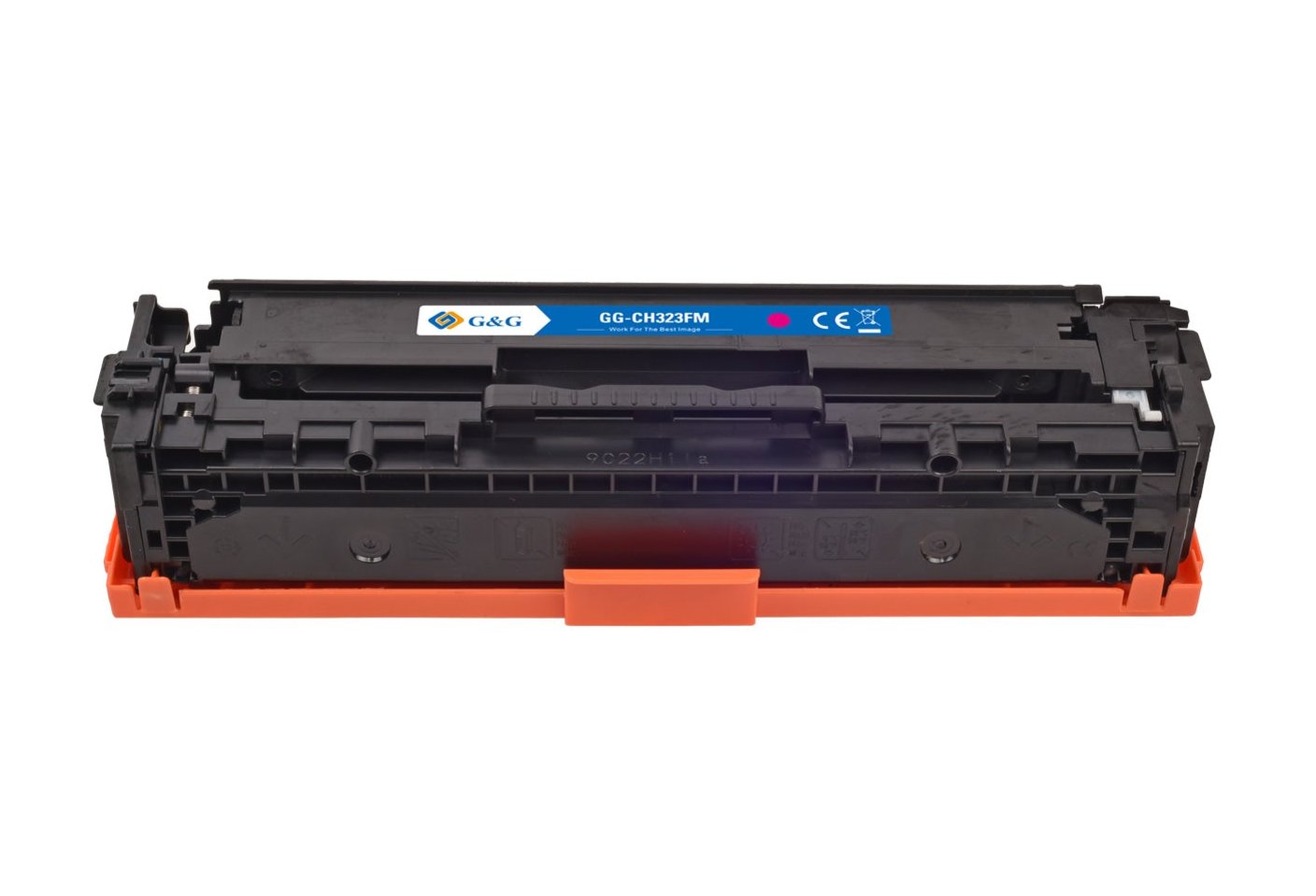Hp CE323A bläckpatron, tillbehör 1400 sidor, 128A Magenta, Garanti 3 år.